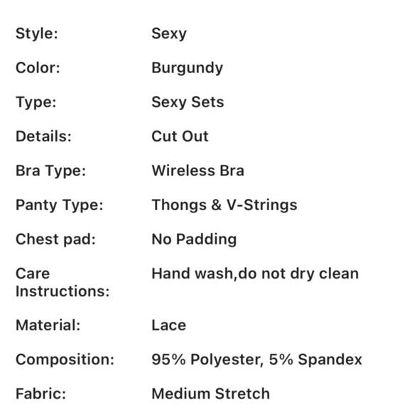 Red & Black Mesh Sheer Bra & Thong Lingerie Set - Picture 5 of 5